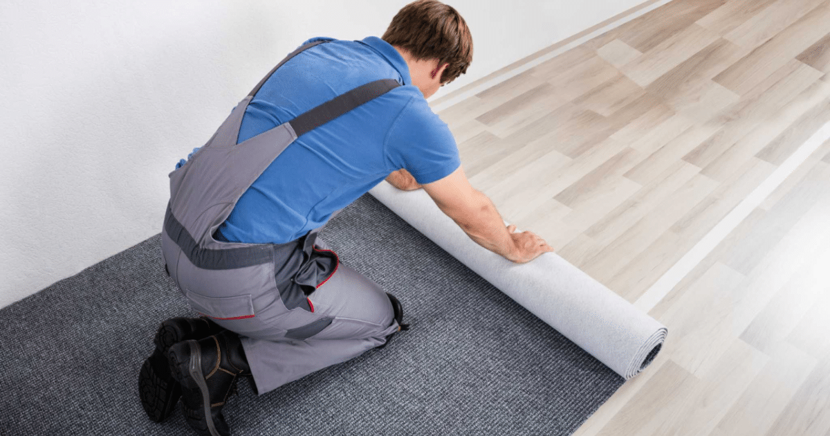 can you install laminate flooring over carpet​